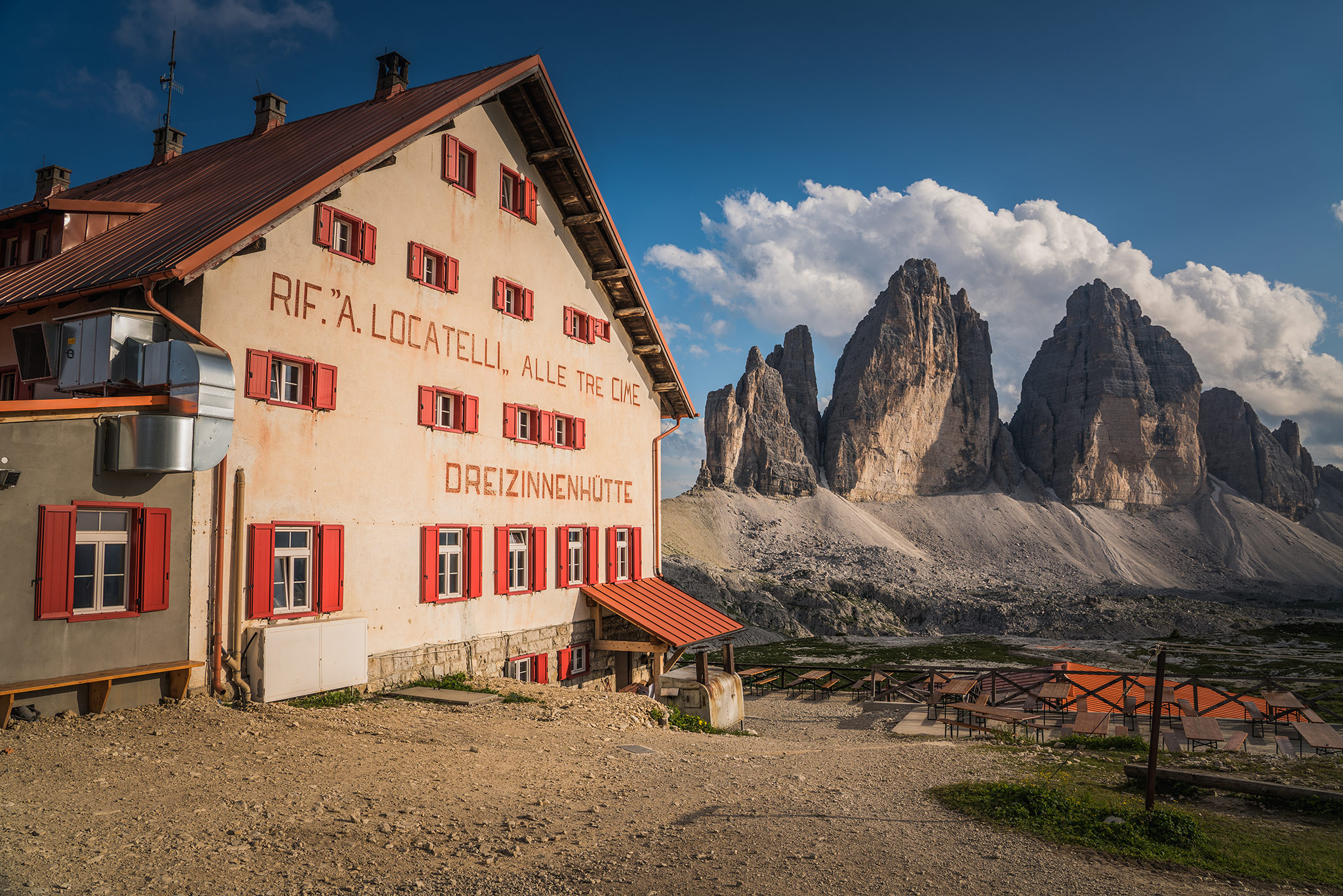 Dreizinnenhütte, Parco Naturale Tre Cime